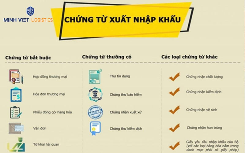 Dịch vụ xuất nhập khẩu tại Hà Nội của Minh Việt Logistics